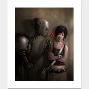 Robot in Love Posters and Art